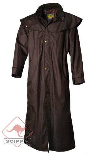 Gladstone coat, brun