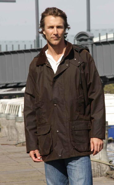 Brun Oilskin Jacket - Tanami