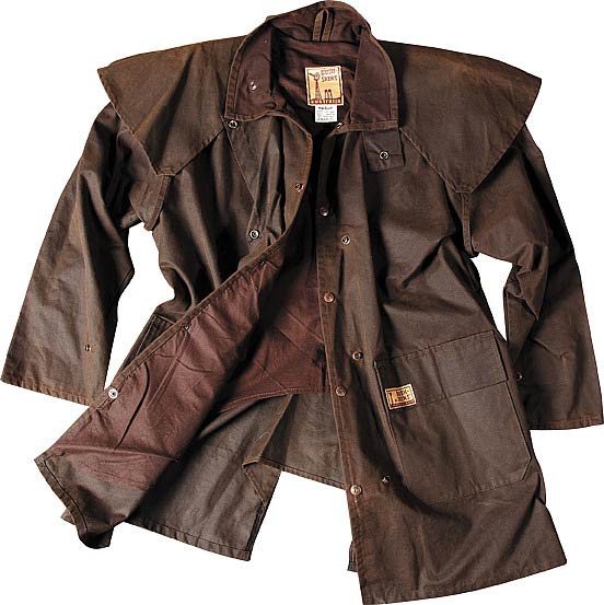 Riding Jacket - oilskin