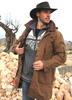 Oilskin Jacket - Camel Cossack